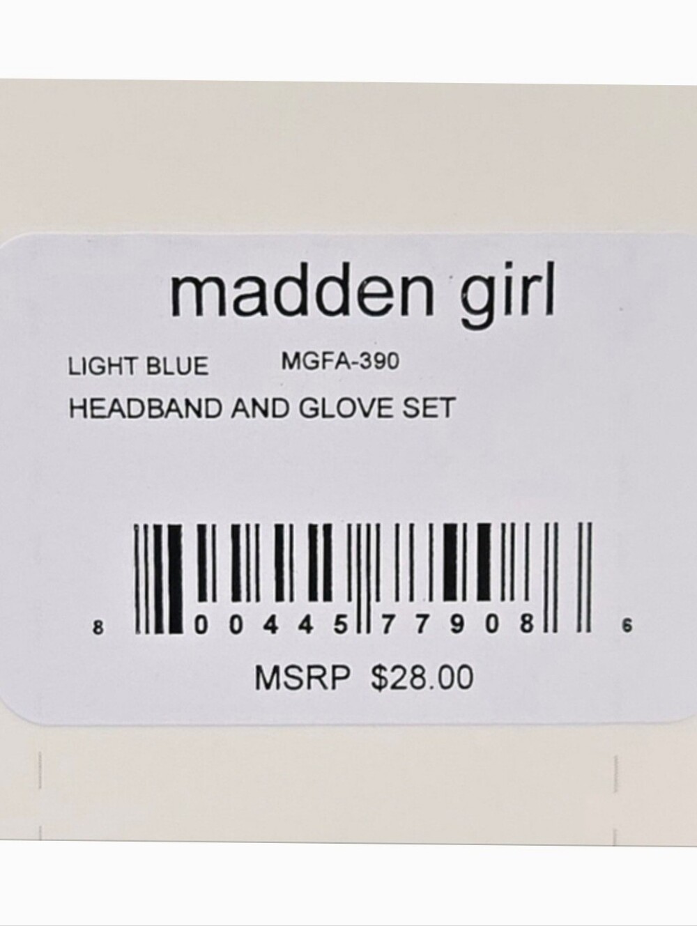 Madden Girl Glove & Headband Set - Juniors - Picture 3 of 4